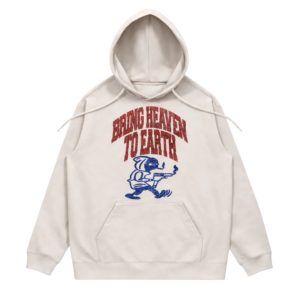 Heaven To Earth Glitter Hoodie